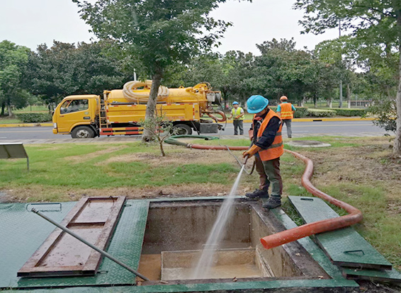 义安化油池清理